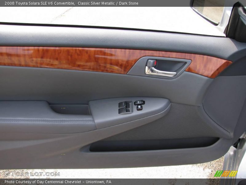 Classic Silver Metallic / Dark Stone 2008 Toyota Solara SLE V6 Convertible