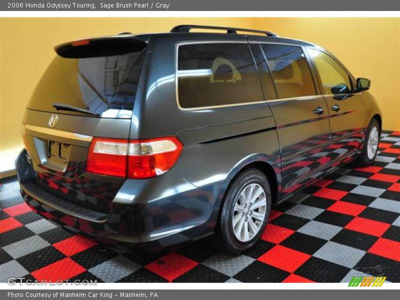 Sage Brush Pearl / Gray 2006 Honda Odyssey Touring