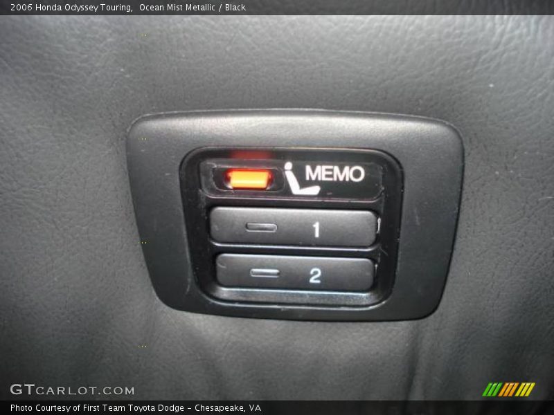 Ocean Mist Metallic / Black 2006 Honda Odyssey Touring
