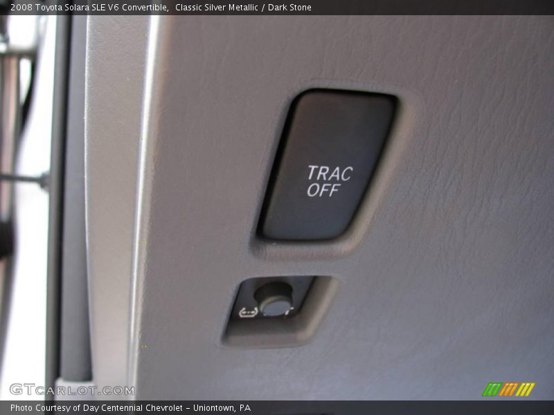 Classic Silver Metallic / Dark Stone 2008 Toyota Solara SLE V6 Convertible