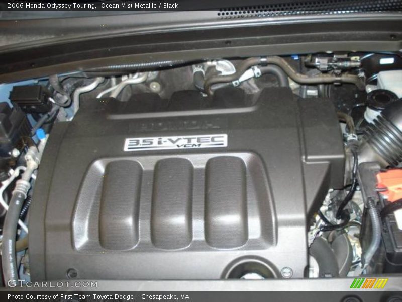 Ocean Mist Metallic / Black 2006 Honda Odyssey Touring