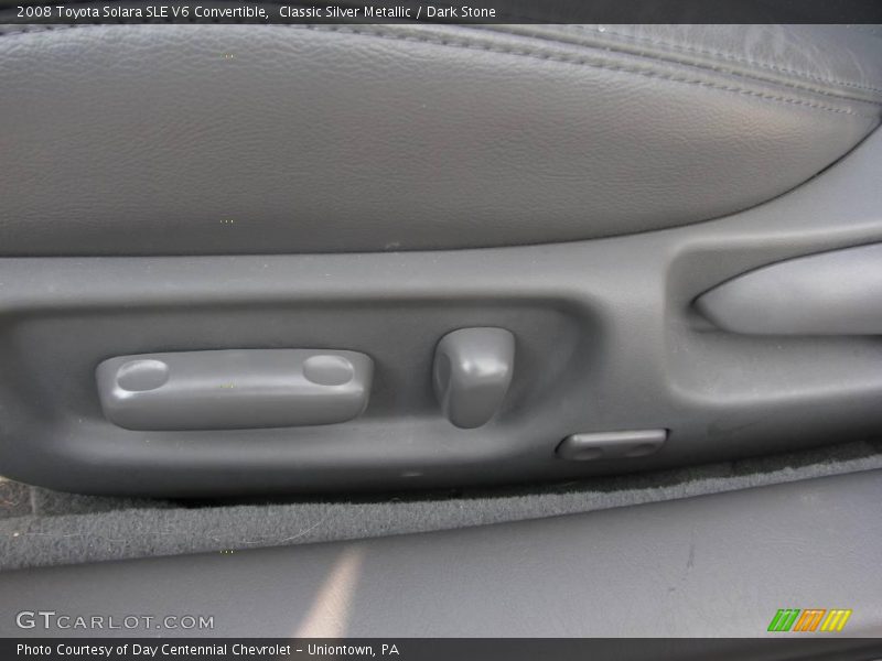 Classic Silver Metallic / Dark Stone 2008 Toyota Solara SLE V6 Convertible