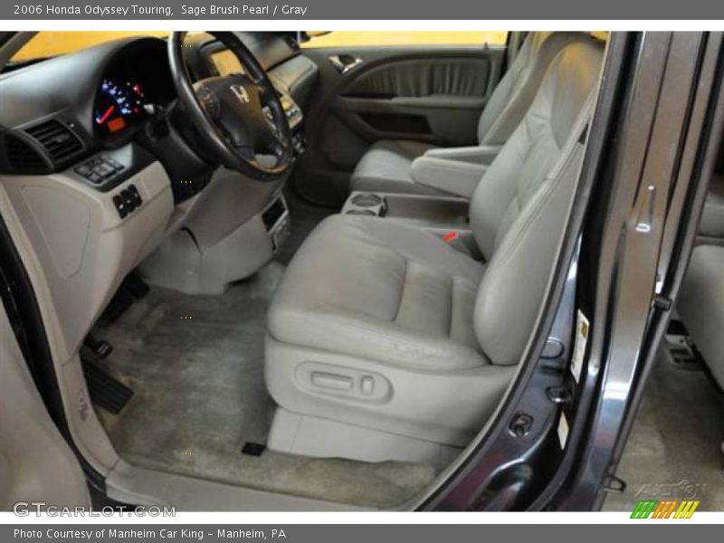 Sage Brush Pearl / Gray 2006 Honda Odyssey Touring