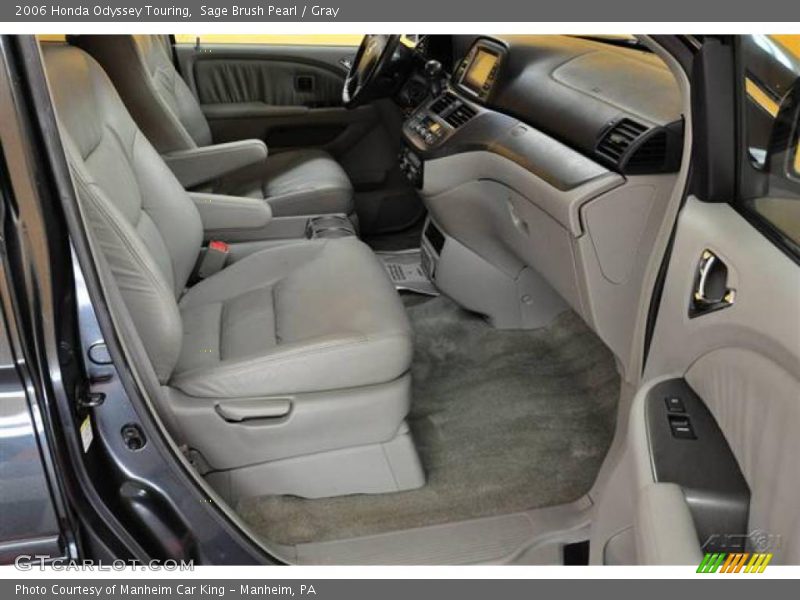 Sage Brush Pearl / Gray 2006 Honda Odyssey Touring