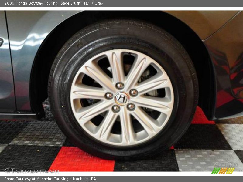 Sage Brush Pearl / Gray 2006 Honda Odyssey Touring
