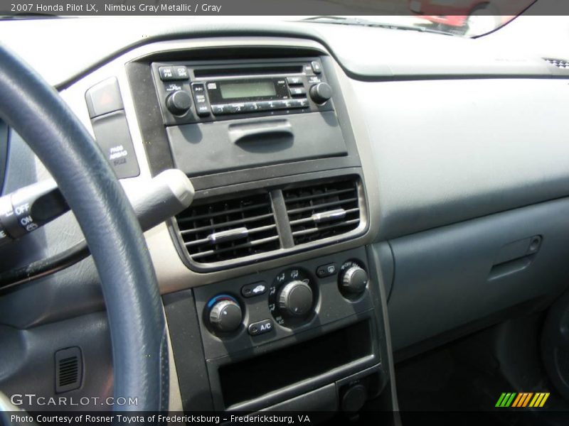 Nimbus Gray Metallic / Gray 2007 Honda Pilot LX