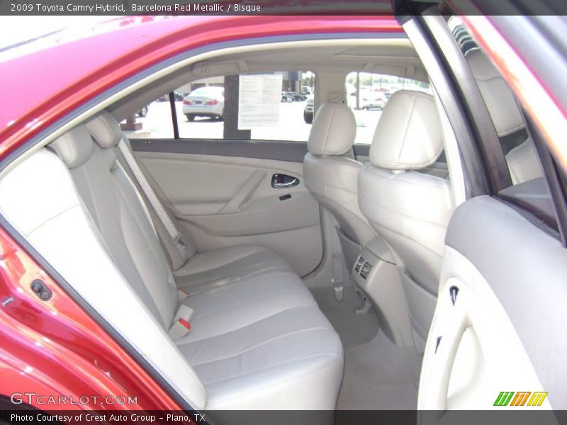 Barcelona Red Metallic / Bisque 2009 Toyota Camry Hybrid