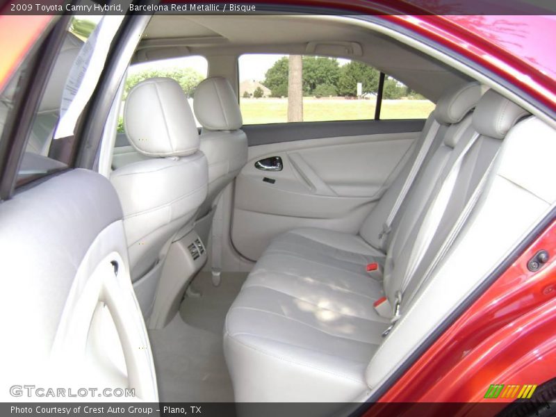 Barcelona Red Metallic / Bisque 2009 Toyota Camry Hybrid
