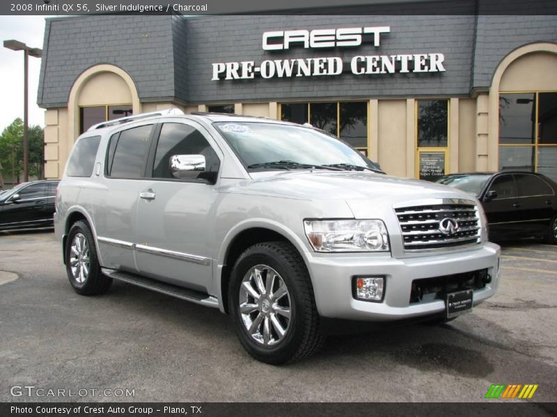 Silver Indulgence / Charcoal 2008 Infiniti QX 56