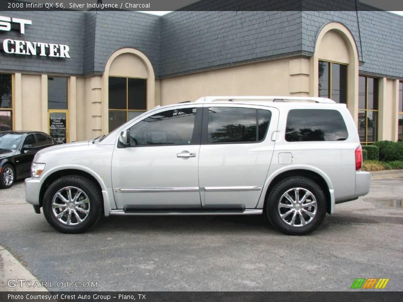 Silver Indulgence / Charcoal 2008 Infiniti QX 56