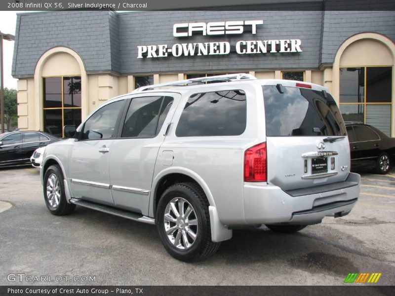 Silver Indulgence / Charcoal 2008 Infiniti QX 56