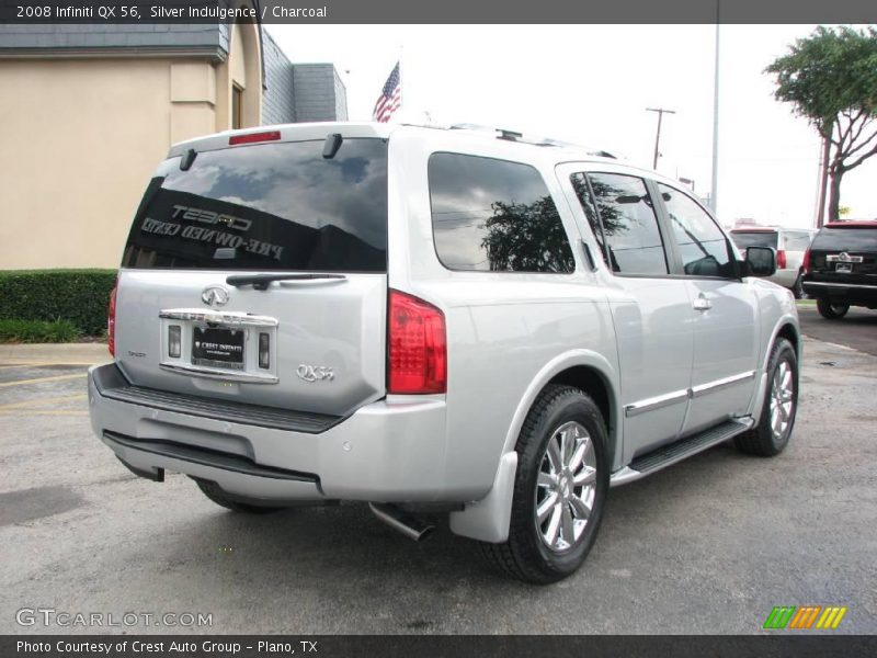 Silver Indulgence / Charcoal 2008 Infiniti QX 56