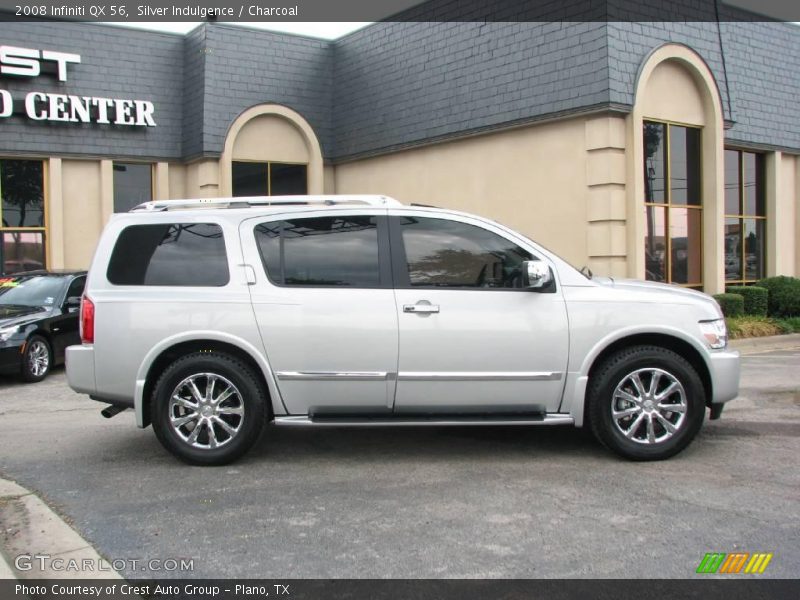 Silver Indulgence / Charcoal 2008 Infiniti QX 56