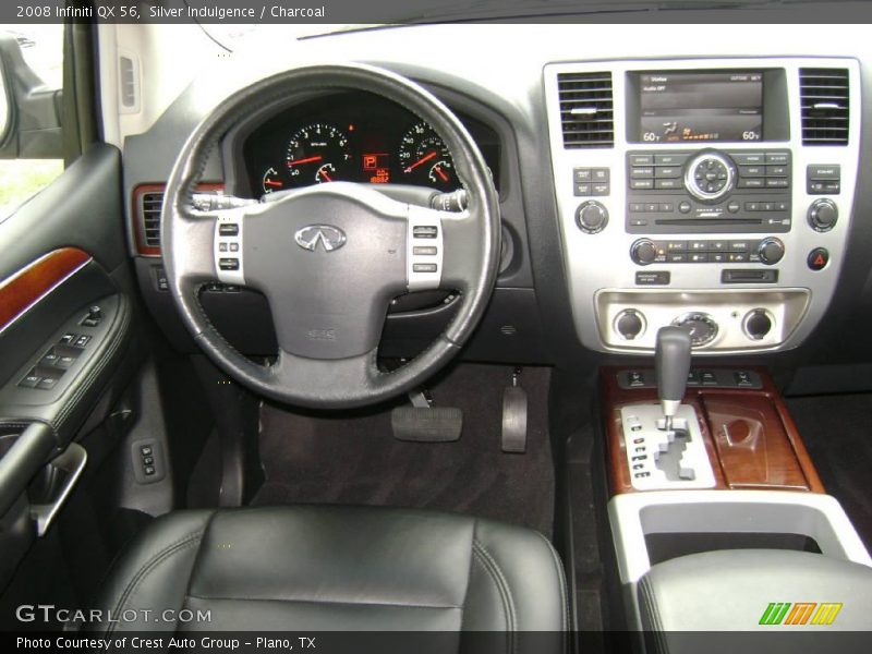 Silver Indulgence / Charcoal 2008 Infiniti QX 56