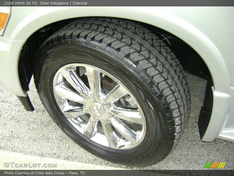 Silver Indulgence / Charcoal 2008 Infiniti QX 56