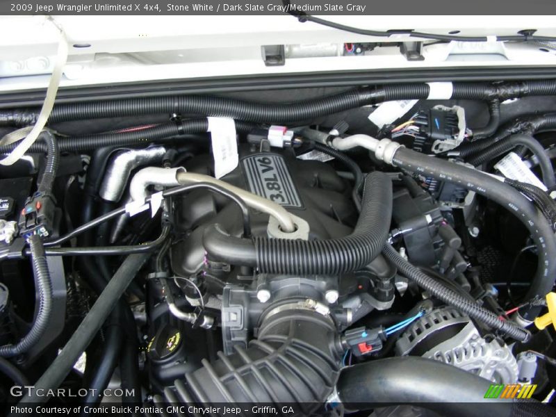 Stone White / Dark Slate Gray/Medium Slate Gray 2009 Jeep Wrangler Unlimited X 4x4