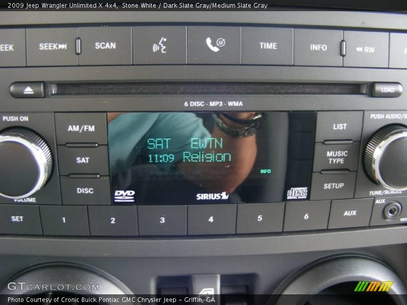 Stone White / Dark Slate Gray/Medium Slate Gray 2009 Jeep Wrangler Unlimited X 4x4