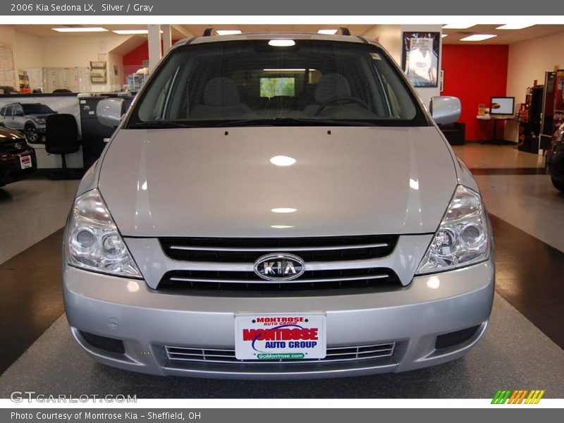 Silver / Gray 2006 Kia Sedona LX