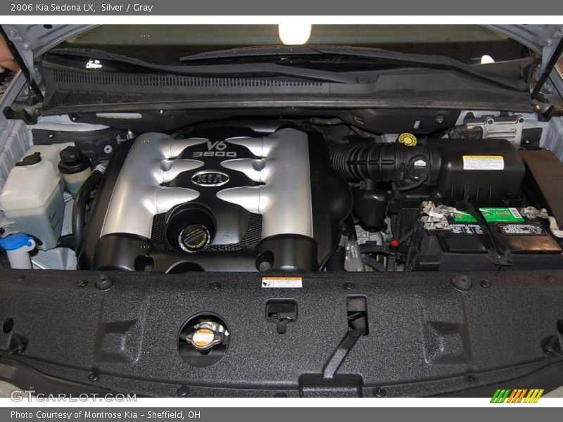 Silver / Gray 2006 Kia Sedona LX