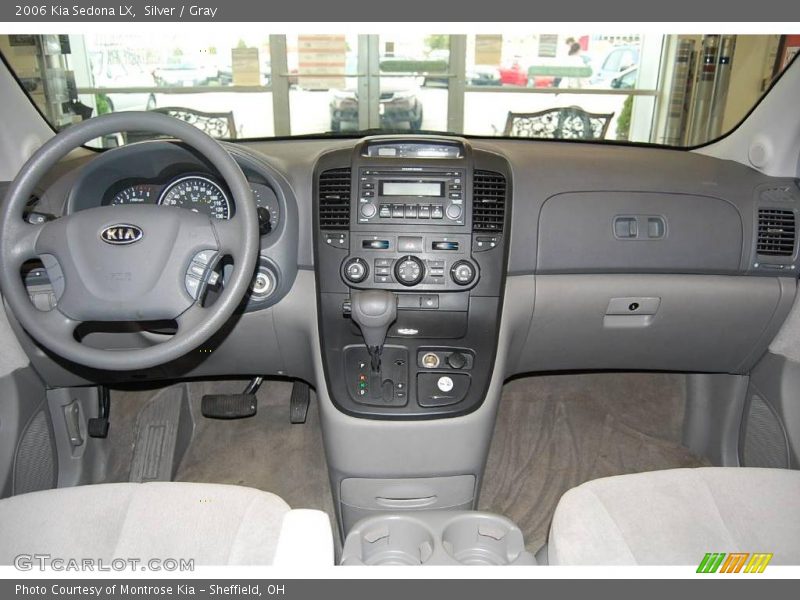 Silver / Gray 2006 Kia Sedona LX