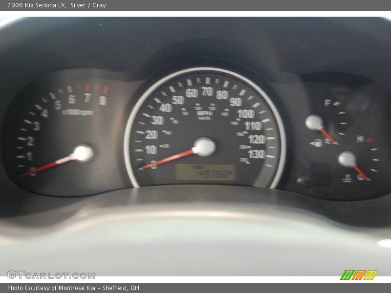 Silver / Gray 2006 Kia Sedona LX