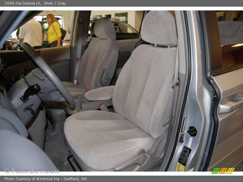 Silver / Gray 2006 Kia Sedona LX