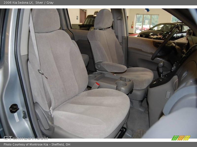 Silver / Gray 2006 Kia Sedona LX
