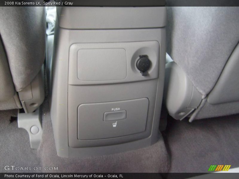 Spicy Red / Gray 2008 Kia Sorento LX
