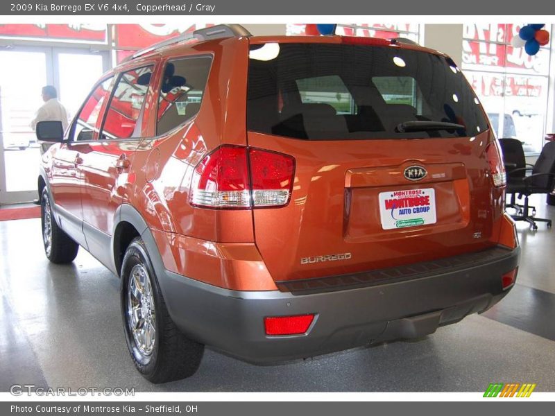 Copperhead / Gray 2009 Kia Borrego EX V6 4x4