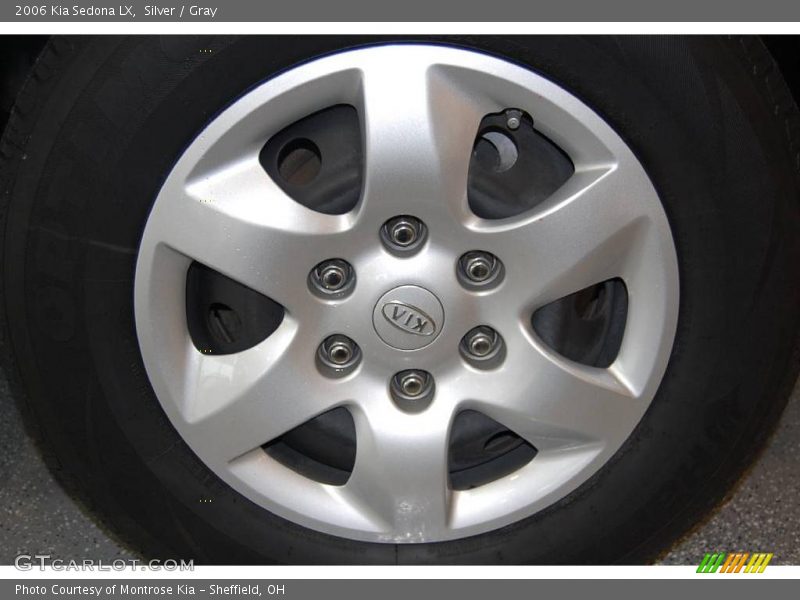 Silver / Gray 2006 Kia Sedona LX