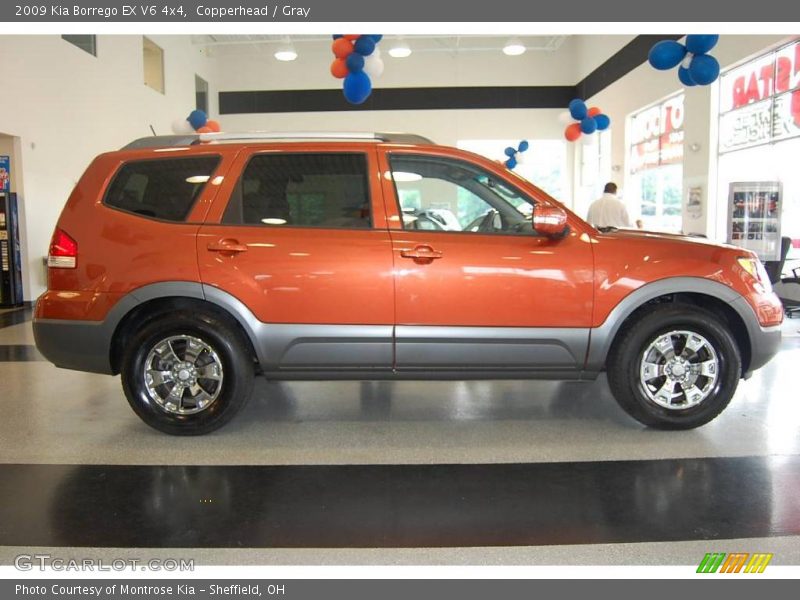 Copperhead / Gray 2009 Kia Borrego EX V6 4x4