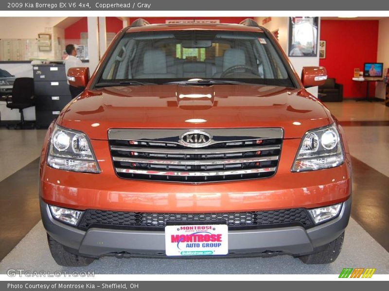 Copperhead / Gray 2009 Kia Borrego EX V6 4x4