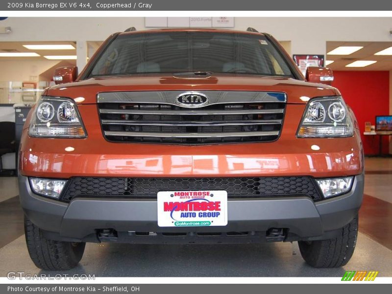 Copperhead / Gray 2009 Kia Borrego EX V6 4x4