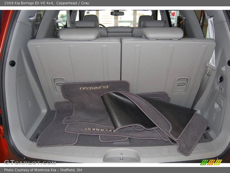 Copperhead / Gray 2009 Kia Borrego EX V6 4x4