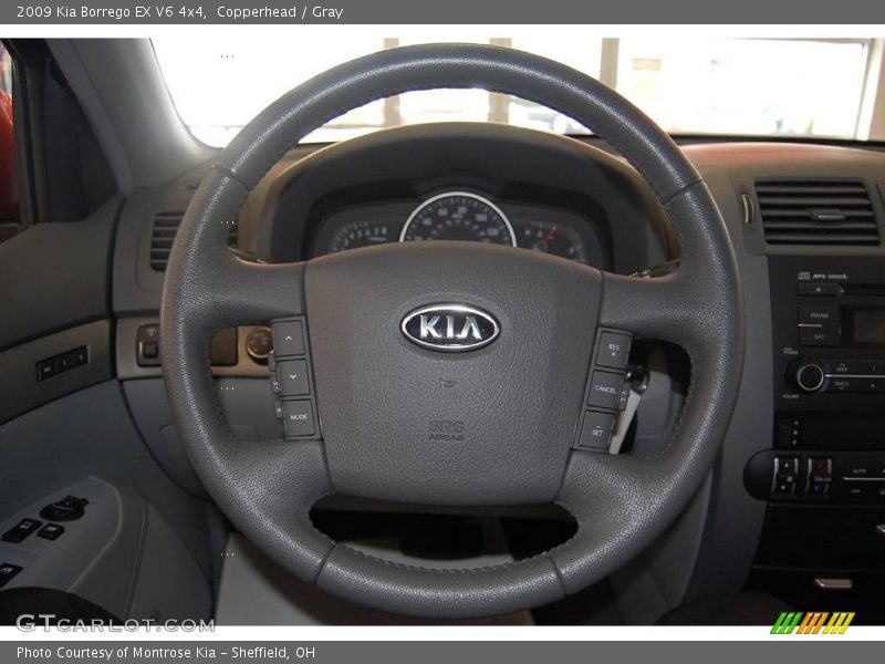 Copperhead / Gray 2009 Kia Borrego EX V6 4x4