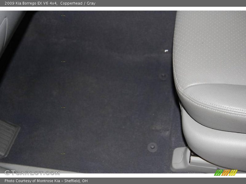 Copperhead / Gray 2009 Kia Borrego EX V6 4x4