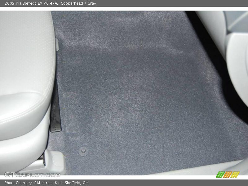 Copperhead / Gray 2009 Kia Borrego EX V6 4x4