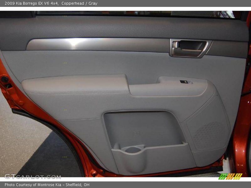 Copperhead / Gray 2009 Kia Borrego EX V6 4x4