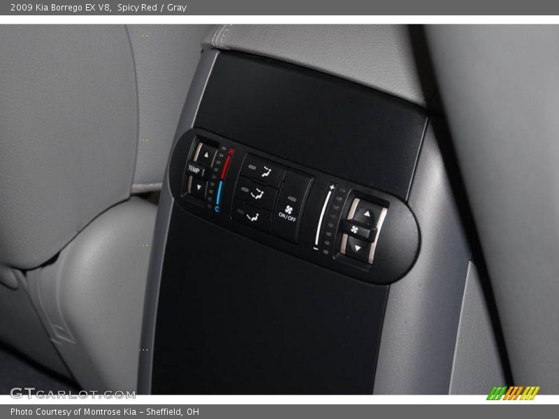 Spicy Red / Gray 2009 Kia Borrego EX V8