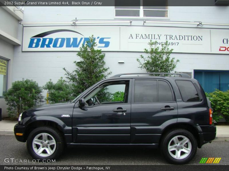 Black Onyx / Gray 2002 Suzuki Grand Vitara Limited 4x4