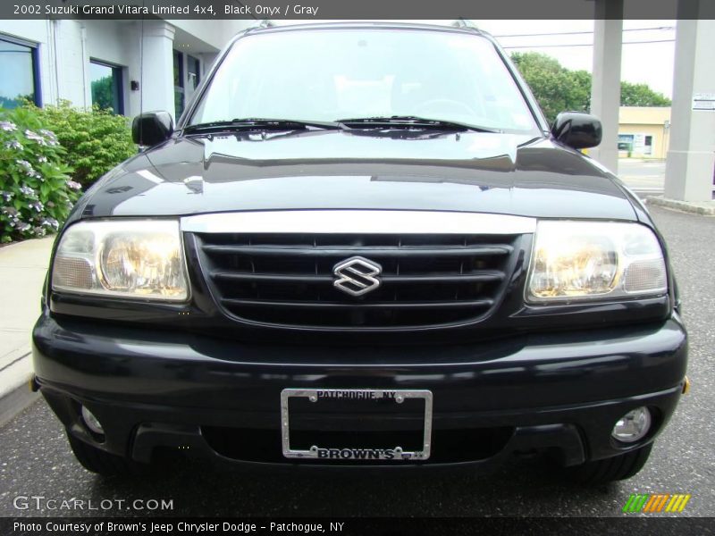 Black Onyx / Gray 2002 Suzuki Grand Vitara Limited 4x4