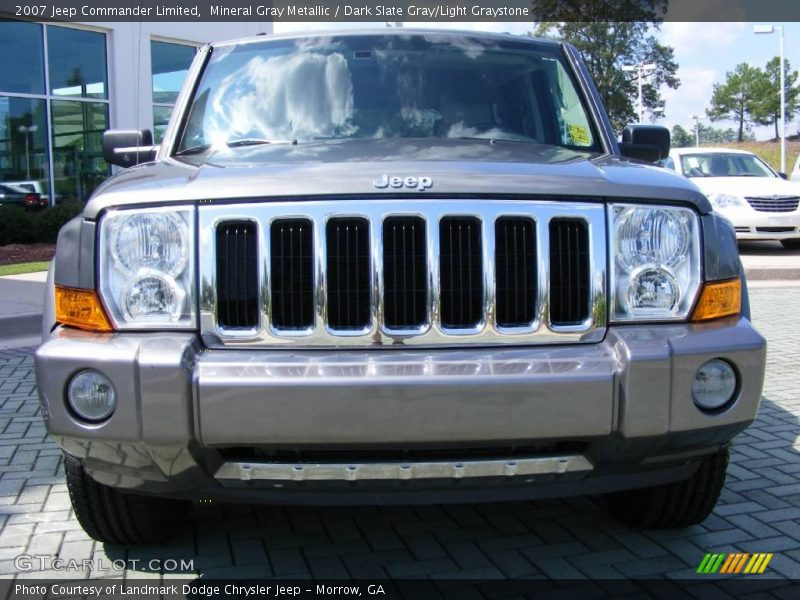 Mineral Gray Metallic / Dark Slate Gray/Light Graystone 2007 Jeep Commander Limited
