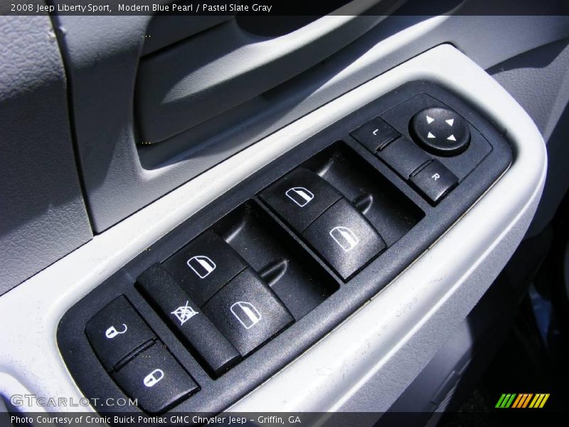 Modern Blue Pearl / Pastel Slate Gray 2008 Jeep Liberty Sport