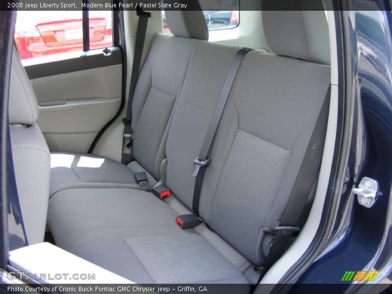 Modern Blue Pearl / Pastel Slate Gray 2008 Jeep Liberty Sport