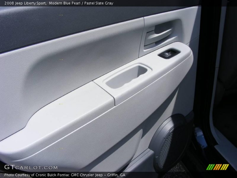 Modern Blue Pearl / Pastel Slate Gray 2008 Jeep Liberty Sport
