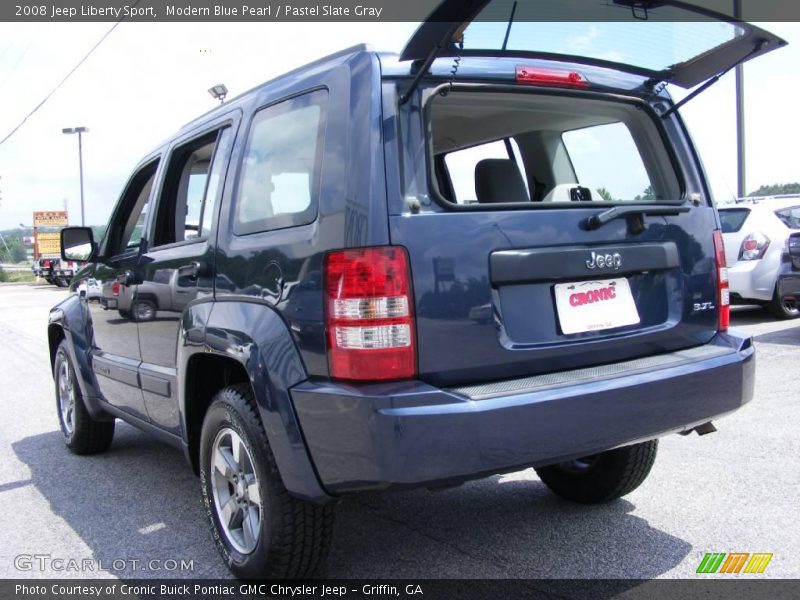 Modern Blue Pearl / Pastel Slate Gray 2008 Jeep Liberty Sport