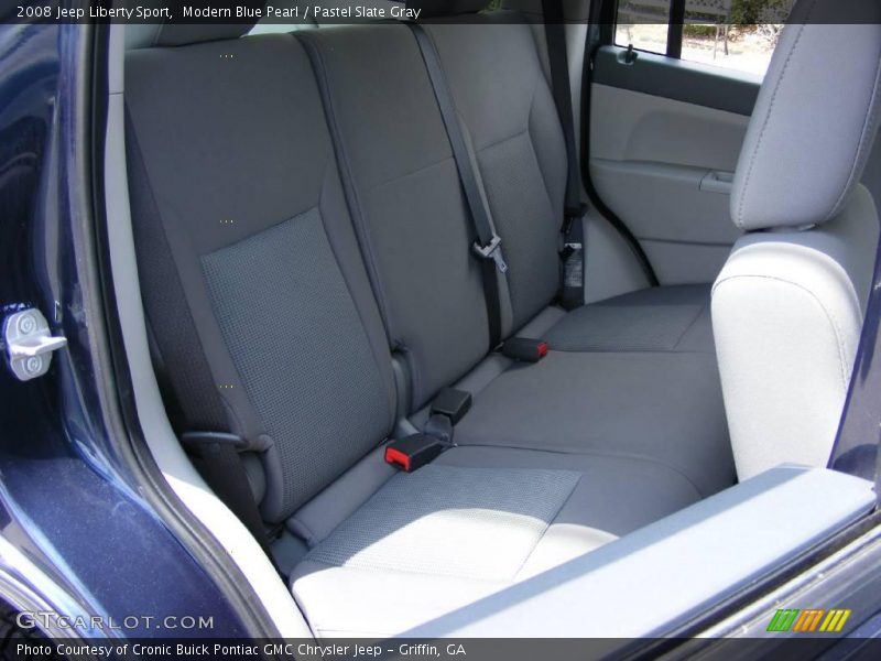 Modern Blue Pearl / Pastel Slate Gray 2008 Jeep Liberty Sport