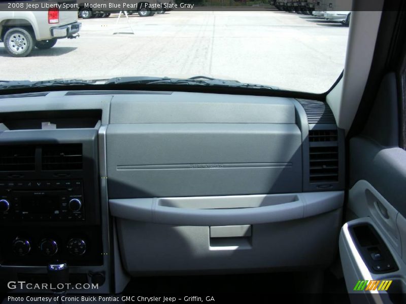 Modern Blue Pearl / Pastel Slate Gray 2008 Jeep Liberty Sport
