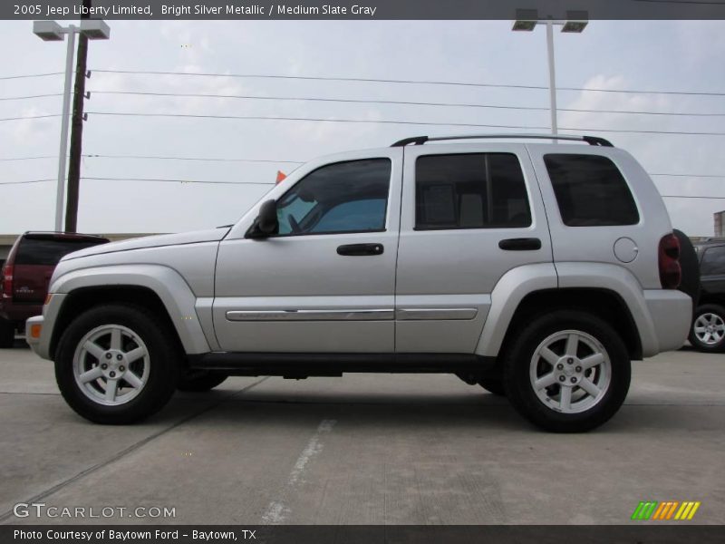 Bright Silver Metallic / Medium Slate Gray 2005 Jeep Liberty Limited