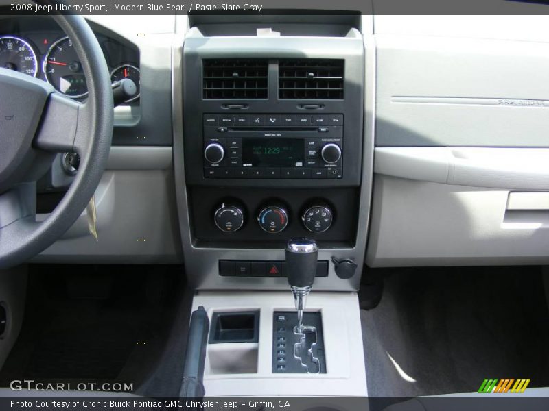 Modern Blue Pearl / Pastel Slate Gray 2008 Jeep Liberty Sport